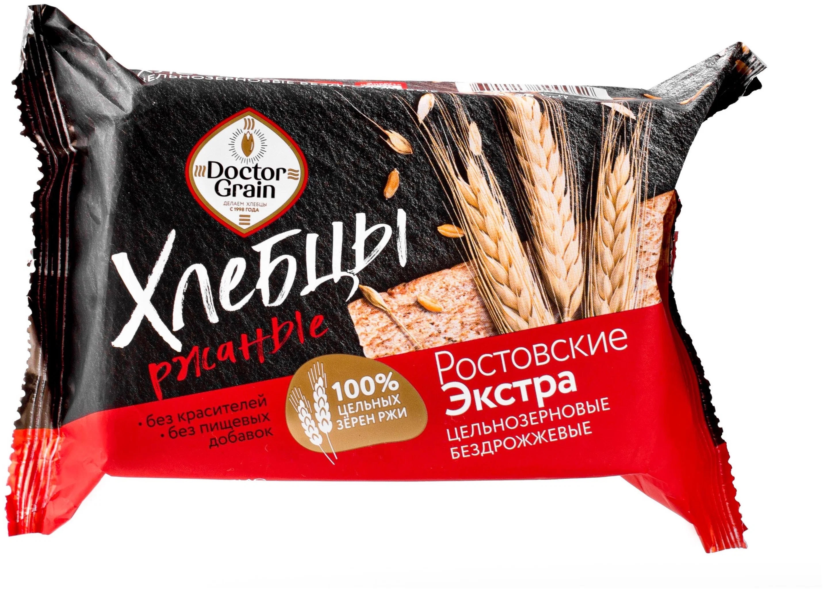 Хлебцы Ростовские Экстра ржаные | 60 г | Doctor Grain