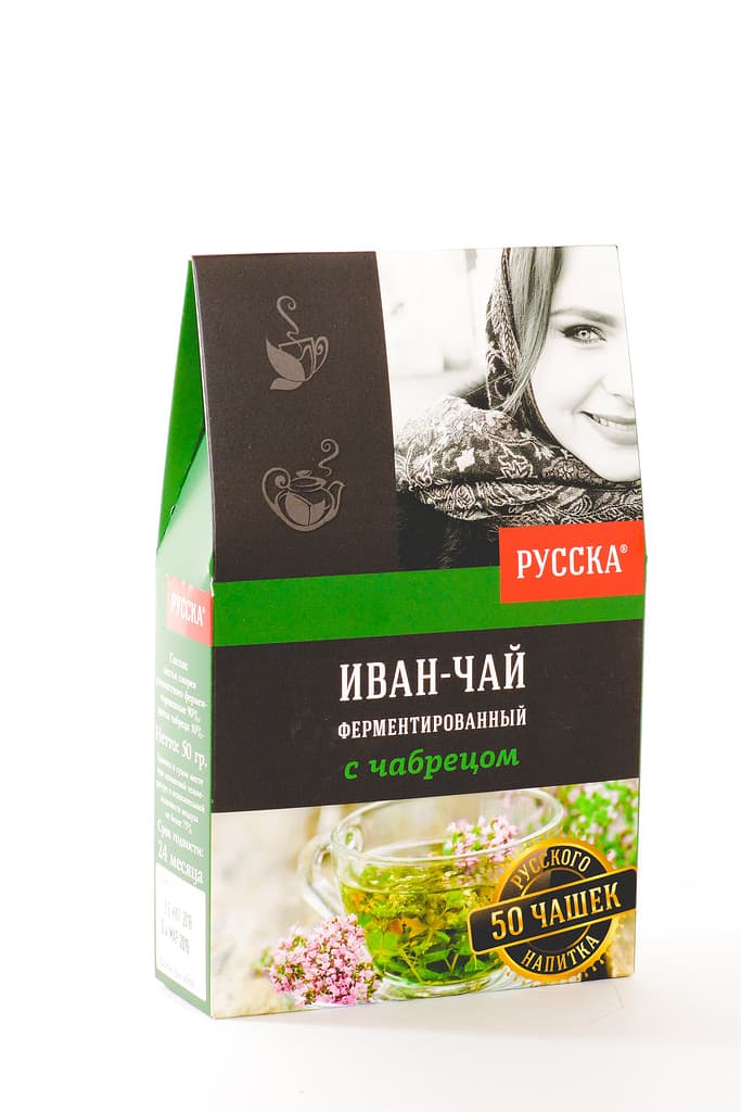 Иван-чай с чабрецом | 50 г | Русска