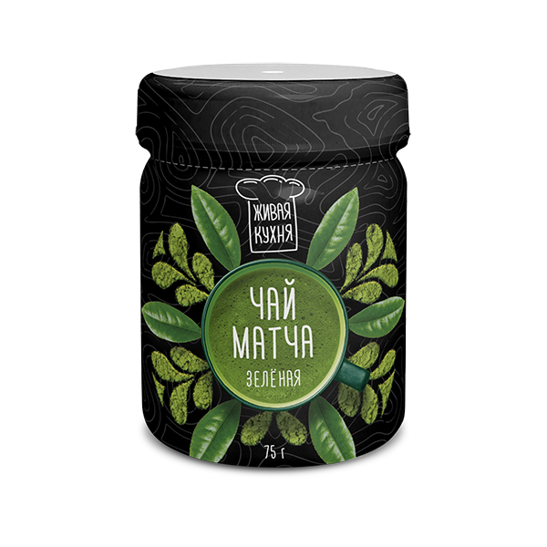 Чай Матча зеленая | 75 г | Компас Здоровья