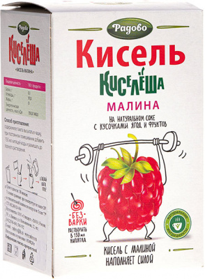 Кисель Киселеша Малина | 30г | Радово