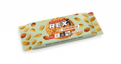 Печенье протеиновое Cookie Арахис | 50 г | Protein REX
