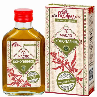 Масло конопляное | 100 мл | Радоград